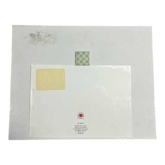 Claude Monet “Landscape Near Zaandam” Art Print | 8x10 Matted | 1986 Portal Publ - Picture 4 of 8